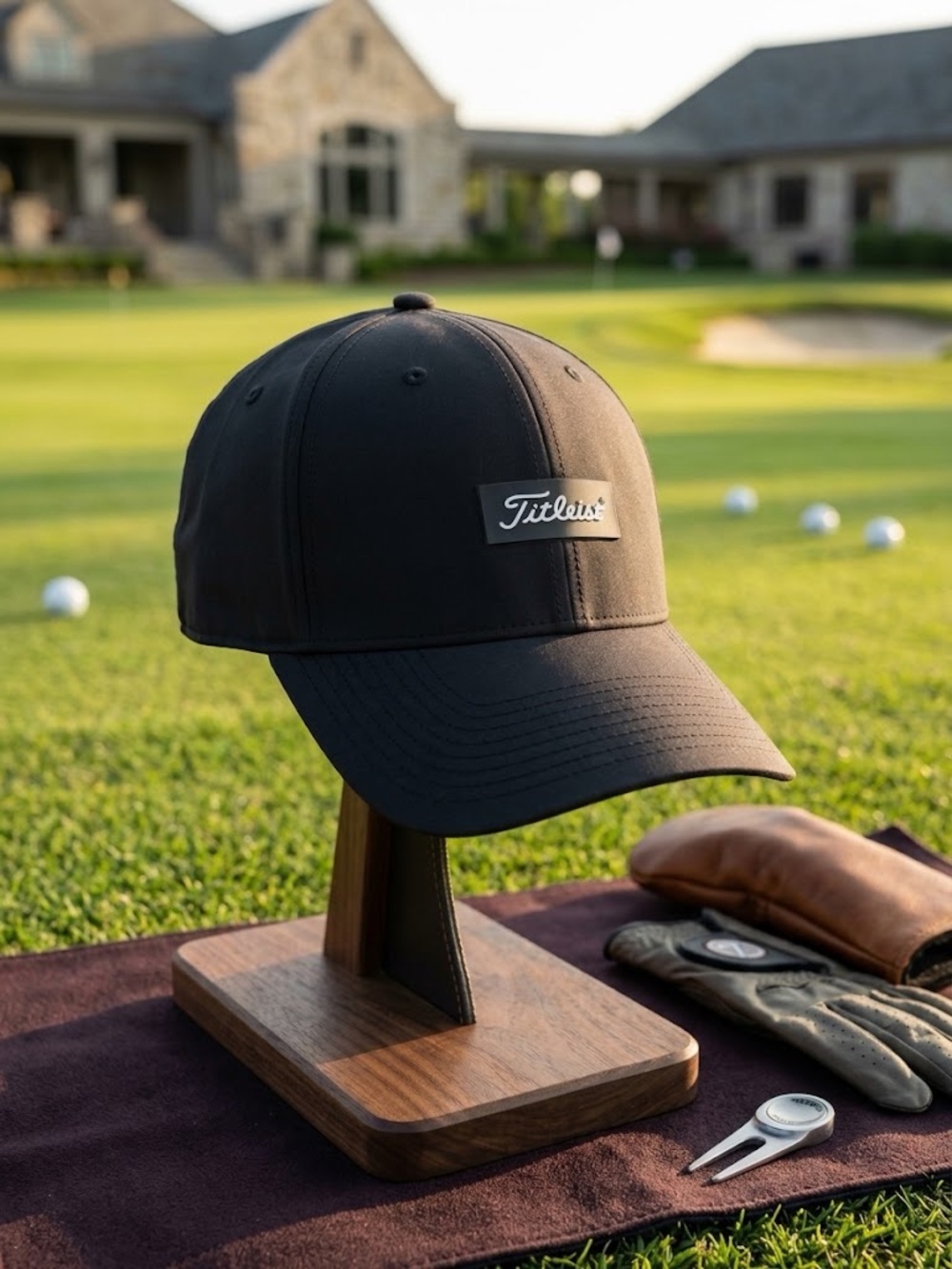 Titleist Jacaranda Golf Club Performance Hat Charcoal Grey Adjustable Unisex